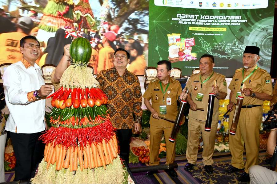 SF Hariyanto Hadiri Rakor Pengamanan Pasokan dan Harga Pangan Jelang HBKN 2024