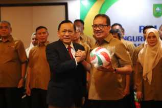 PBVSI Riau Periode 2024-2028 Resmi Dilantik, Fokus pada Kemajuan Olahraga Bola Voli