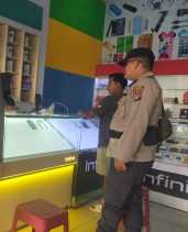 Cegah Kejahatan C3, Polisi Lakukan Patroli di Kawasan Bangko Pusako