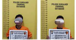 Curi 5 Set Scafolding, Dua Pria Diringkus Usai Aksinya Terekam CCTV