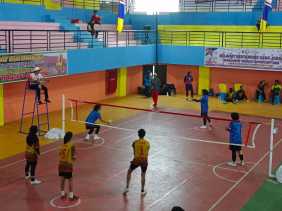 Bengkalis Dipastikan Sapu Bersih Mendali Emas di Takraw Putri