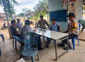 Polsek Ukui Bersinergi Wujudkan Pilkada Damai dengan Patroli dan Cooling System