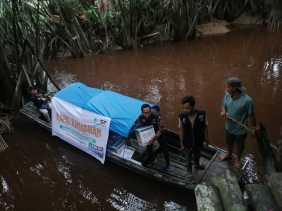 Bawa Kebahagiaan, ACT Riau Mulai Distribusikan Paket Kapal Ramadhan ke Tepian Riau