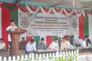 Wabup Bengkalis Hadiri Khatmil Qur'an PMNH