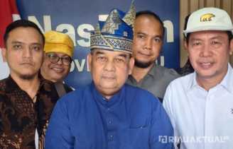 Edy Natar Daftar Calon Gubernur Riau ke 3 Partai: Optimis Menang