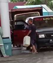 SPBU di Kemuning Inhil Diduga Layani Pengisian BBM Solar Subsidi ke Jerigen