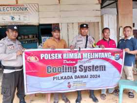 Kapolsek Rimba Melintang Tegaskan Antisipasi Tindakan Kriminal Pasca Pilkada Serentak 2024