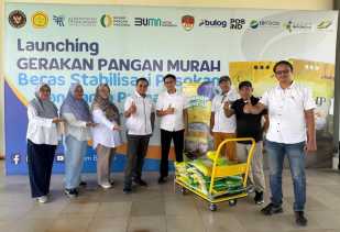 PTPN IV Regional III Salurkan 32 Ton Beras Lewat Program Pangan Murah, Warga Riau Terbantu