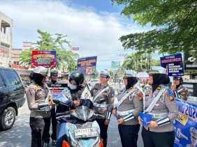 Operasi Zebra LK 2024, Polda Riau Ajak Masyarakat Bijak Bermedia Sosial dan Tertib Berlalu Lintas