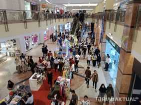 H-3 Idul Fitri, Pengunjung Pusat Perbelanjaan Membludak