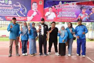 Semarak Hari Jadi Bengkalis ke-513, Turnamen Sepak Takraw Batu Ampar Cup Resmi Dibuka