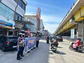 Ciptakan Keselamatan Lalu Lintas, Begini Cara Edukasi dari TIM Satgas Preemtif di Riau