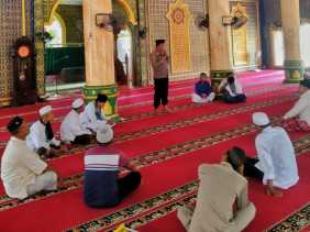 Cooling System, Kapolsek Rimba Melintang Lakukan Pendekatan Agamais Ciptakan Pemilu Damai