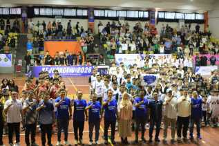 Wako Agung Buka Kejurkot V Basket Antar Klub se-Pekanbaru