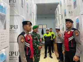 Satgas Preventif Polres Kuansing Gelar Patroli Blue Light Jelang Pilkada 2024