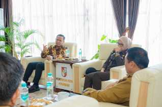 Tingkatkan Sinergitas, Wako Agung Terima Kunjungan Perdana Kajari Pekabaru