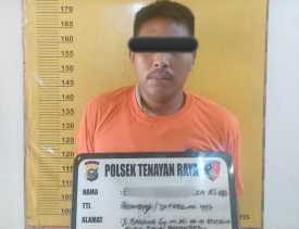 Spesialis Jambret 10 TKP di Tangkap Buser Polsek Tenayan Raya
