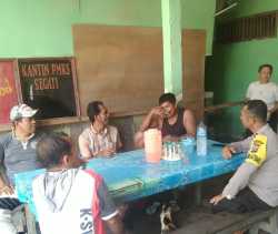 Bhabin Langgam, Ajak Warga Ciptakan Suasana Kondusif