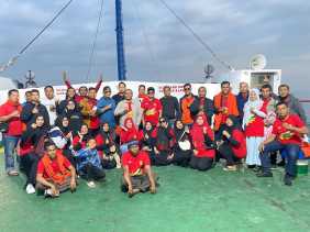 Omputaka Kampar Tiba di Jakarta, Lanjutkan Wisata ke Monas dan Masjid Istiqlal