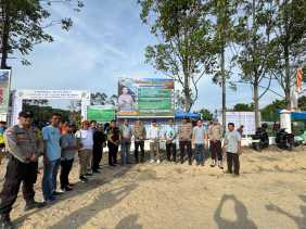 Dukung Program Kapolda, Polsek Singingi Hilir dan Forkopimcam Tanam Pohon Cegah Karhutla
