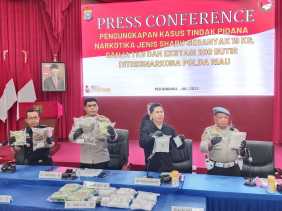 Bawa 1 Kg Ganja Kering, Mahasiswa Pekanbaru Ditangkap Polda Riau