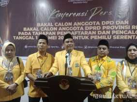 Daftarkan 65 Bacaleg ke KPU Riau, Golkar Optimis Menangkan Kursi Ketua DPRD Riau