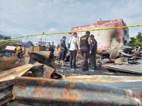 Tim Labfor Turun ke Pasar Cik Puan, Selidiki Penyebab Kebakaran