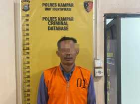 Korupsi Dana Desa, Mantan Kades di Kampar Ditangkap Polisi