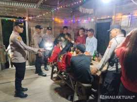 Polsek Rimba Melintang Patroli Blue Light dan KRYD