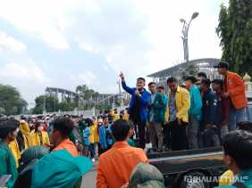 Kembali Gelar Aksi, Mahasiswa Tuntut Gubri Keluarkan HET Migor