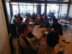 Polsek Kandis Gelar Silaturahmi Kamtibmas untuk Jaga Stabilitas Politik dan Cegah Karhutla Jelang Pilkada Serentak 2024