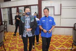 Kunjungan Ibas Ke Kota Pekanbaru Beri Semangat dan Motivasi 