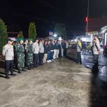 Polsek Kuantan Hilir Gelar Patroli Sinergitas TNI-Polri dan Panwascam Antisipasi Money Politik Pilkada 2024