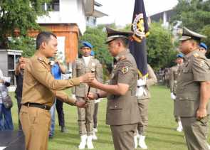 Sertijab Kasatpol PP Pekanbaru, Pj Walikota Berikan 3 Tugas Pokok