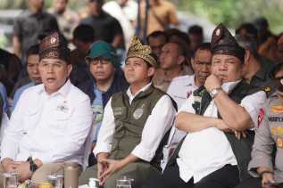 Menhut Raja Juli Sebut SF Hariyanto Bukan Lagi Plt Gubernur