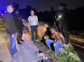 Tim Raga Brimob Riau Tangkap Dua Pengguna Narkoba di Jalan Sudirman Pekanbaru