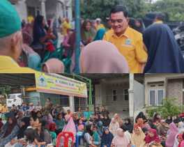 Masyarakat Rumbai Barat Berikan Dukungan ke H Amran untuk DPRD Riau 2024-2029