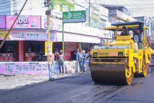 Jalanan di Pekanbaru Kembali Mulus, Pengaspalan Dikebut Hingga Akhir Tahun