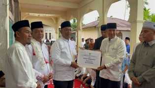 Bupati Rohul Gelar Safari Ramadan di Rambah Tengah Barat