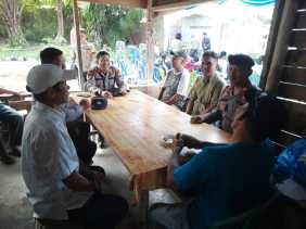 Sosialisasi Pilkada Damai, Polsek Minas Ajak Warga Minas Jaya Menyalurkan Hak Suara di TPS