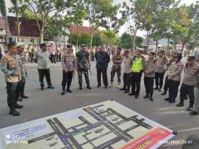 500 Personil Gabungan Amankan Malam Takbiran Idul Adha 1444 H