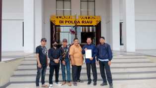 Warga Pekanbaru Laporkan Dugaan Konten Tak Pantas di Media Sosial ke Polda Riau