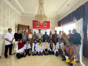 PMI Kuansing Lepas 6 Peserta Jumbara Tingkat Nasional IX Provinsi Lampung