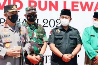 Ketua DPRD Riau Hadiri Pelaksanaan Vaksinasi Massal Bersama Kapolri