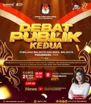 Lusa KPU Gelar Debat Publik Kedua Pemilihan Walikota Pekanbaru