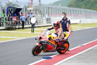 FP3 MotoGP Mandalika: Marquez Tercepat, Motor Quartararo Ngadat Lagi