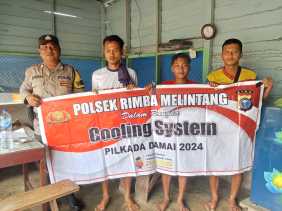 Polsek Rimba Melintang Tegaskan Pentingnya Toleransi Pasca Pilkada Serentak 2024