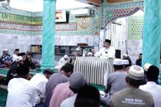 Wagub Riau Motivasi Jamaah Laksanakan Shalat 5 Waktu di Masjid