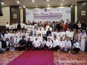 Gelar Buka Bersama, DPW Garda Pemuda NasDem Riau Santuni 20 Anak Yatim