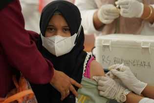Vaksinasi Dosis I di Riau Capai 88,20 Persen
